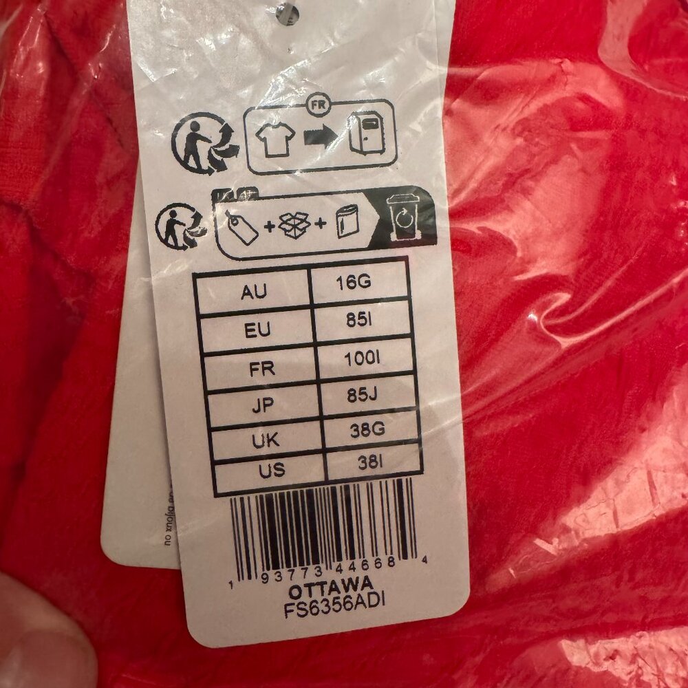 Fantasie Red Twist Front Tankini Top - Picture 8 of 8